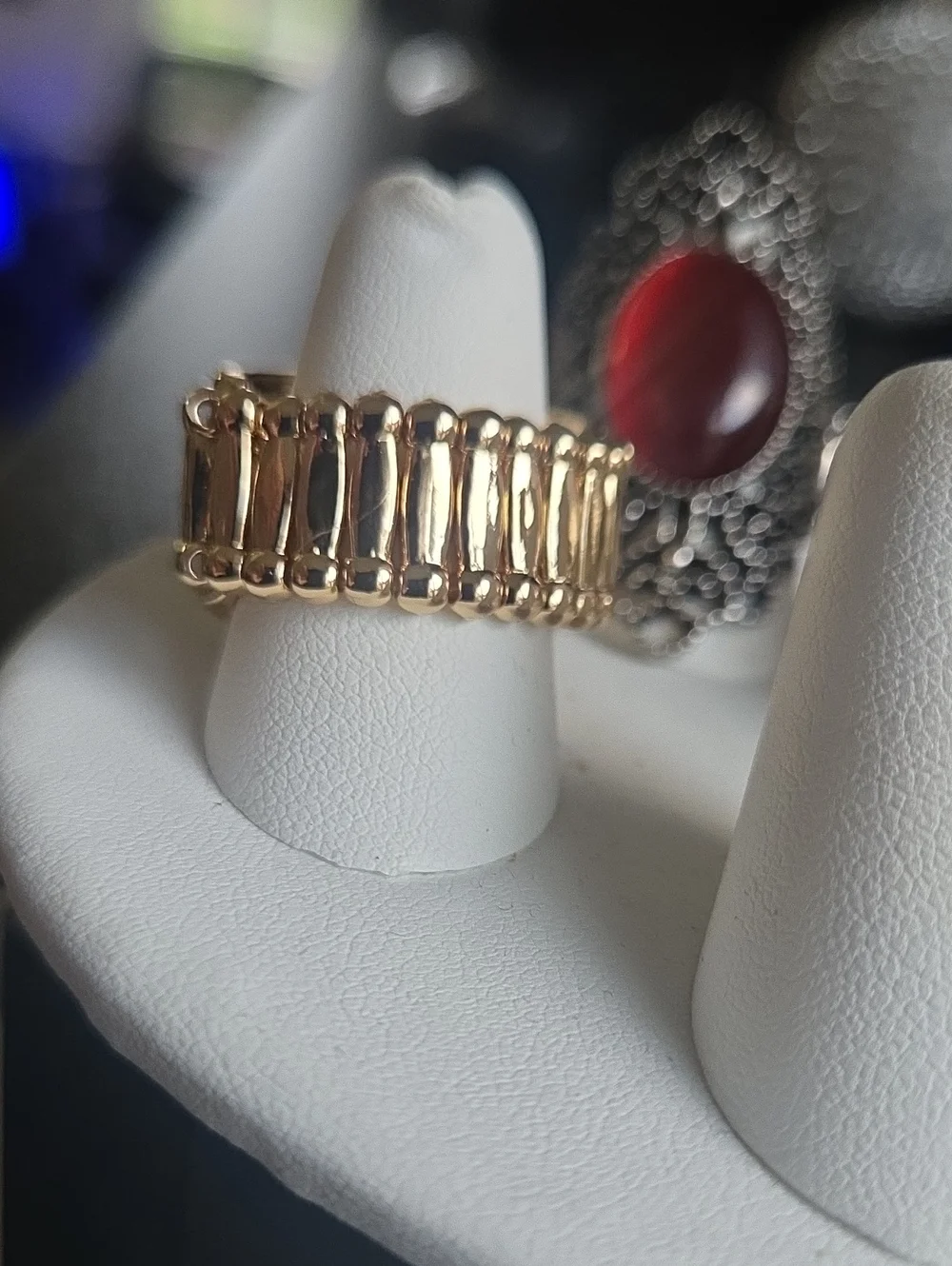 paparazzi textured ring